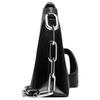Maison Margiela Snatched Classic Minimalist Zipper Closure Grain Calfskin Crossbody Shoulder Bag Super Mini Women bags Black SB1WG0055P4745T8013