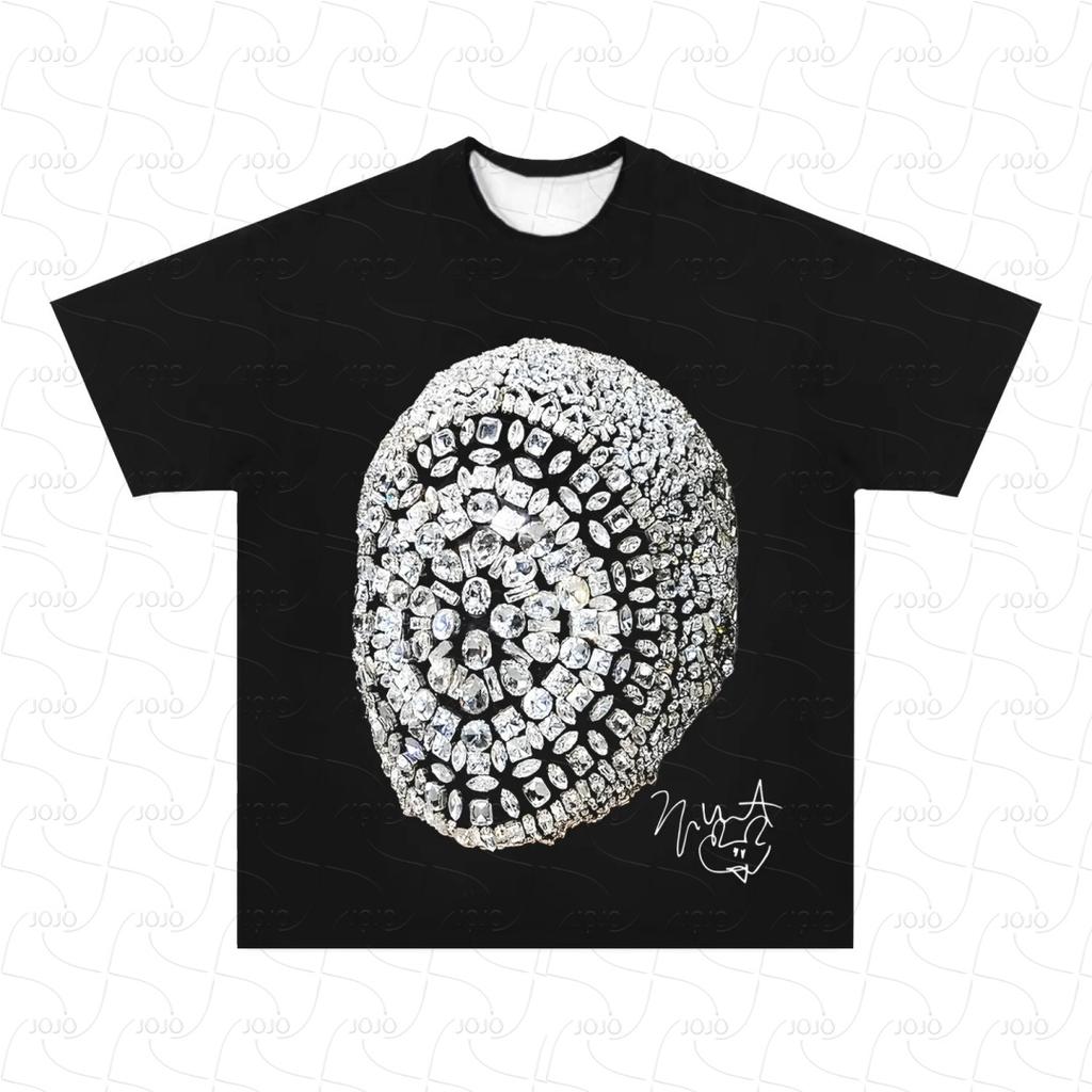 Rapper Kanye Retro Graphic American T-Shirt Men's Hip Hop Clothing Y2k Unisex Fashion Oversized Ghetto Gangster Top Gift for Fan