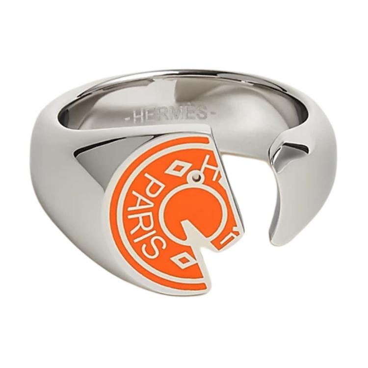Hermes Carrousel Brand Logo Stainless Steel