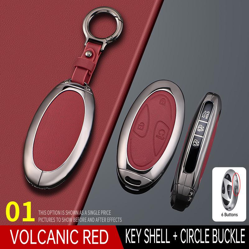 Compatible Key Case for Hyundai Tucson, Sonata, Encino, Santa Fe, Elantra - 11th Gen Models (Unisex).