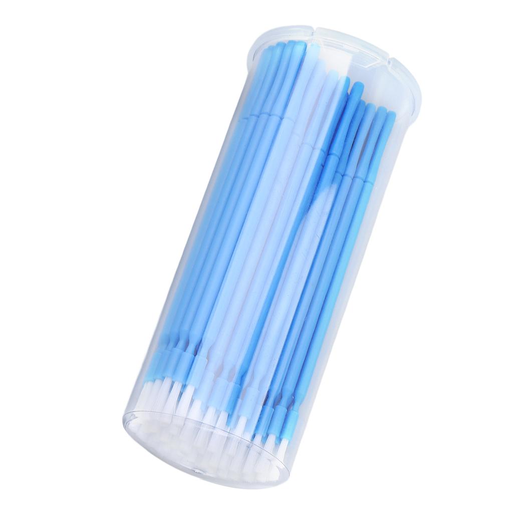 100pcs Disposable Eyeliner Brushes Flexible Soft Tips Lipstick Applicators Makeup Tools