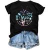 Alice In Wonderland Shirt Women Vacation Shirts We're All Mad Here Tshirt Mad Tea Party Shirt Cute Graphic Tee Tops