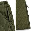Taion Military Zip Gusset Down Skirt Size L Women's W150SKGZML-1 Black,