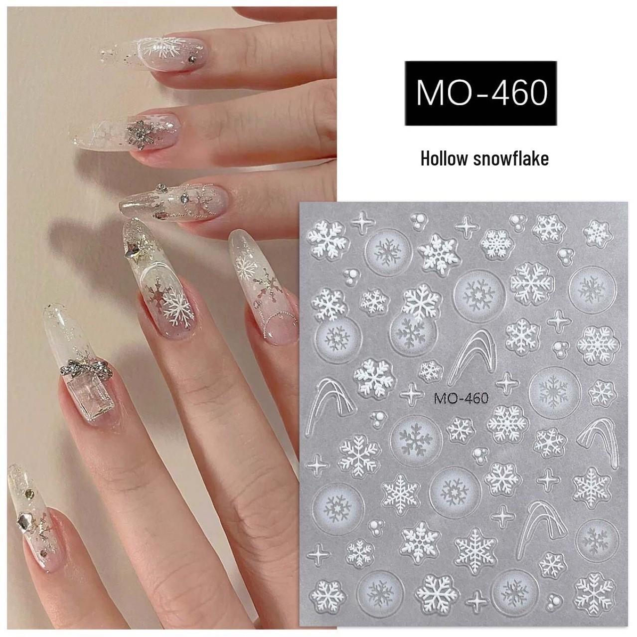 

Серия «Инфлюенсеры»: Рождественские наклейки для ногтей «Снежинка и Звездный взрыв»