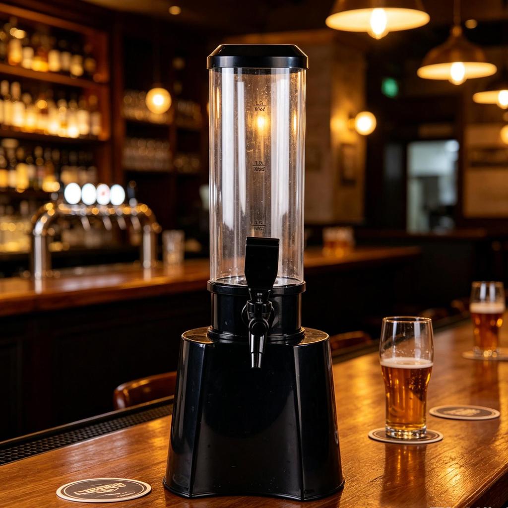 -style Beverage Dispenser for Beer And Outdoor Parties, Home Use, Enthusiasts.