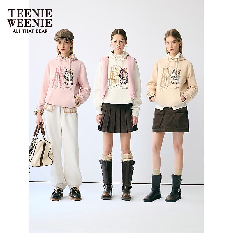 Teenie Weenie Women's Pullover Bear Hoodie