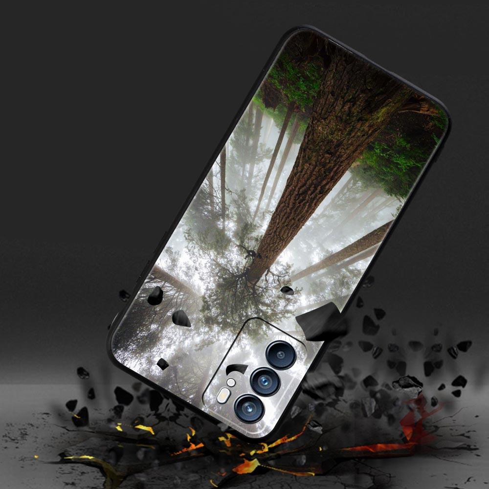 Carcasă de telefon cu model Forest Beach Sunrise Nature pentru Oppo A54 Reno7 SE Reno6 Pro Plus 5G Find X5 A53 A52 A9 2020 A95 A16 A76 A74 A15