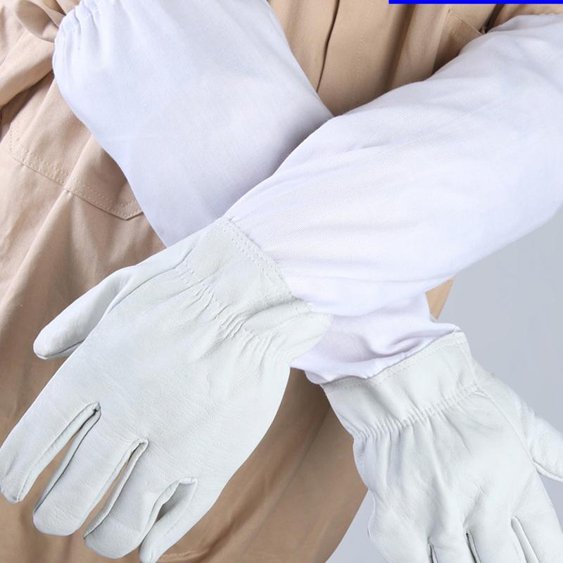 Beekeeping Tools Really Sheepskin Gloves breathable material Bee Tools Universal Model Canvas gloves We sell cut honey knife