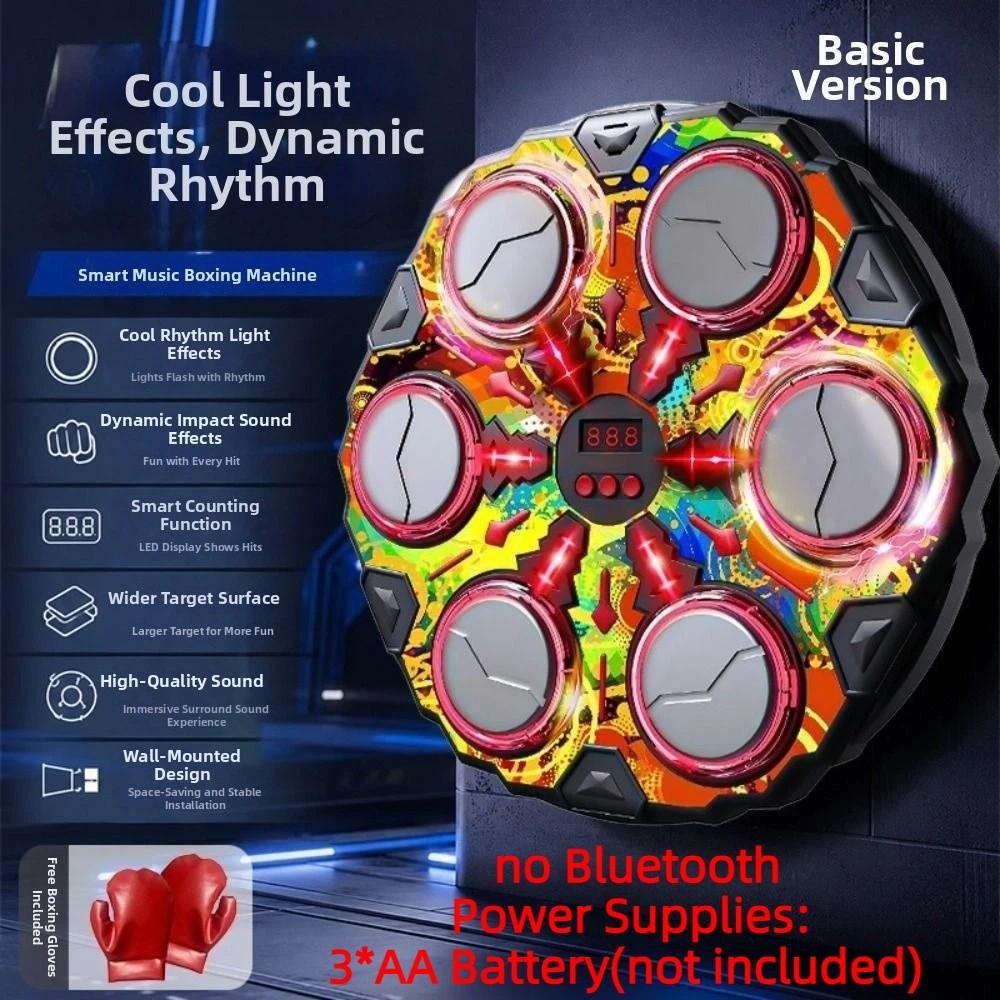 3 Speed Adjustment Smart Music Boxing Machine Reaction Training Equipment Sports Fitness