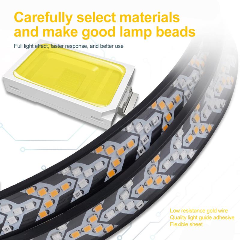 12V 24V LED Rücklichtleiste für die Heckklappe des LKWs, Rückfahrlicht, Bremslichtleiste für den Pickup, Blinker, wasserdicht, Rücklicht