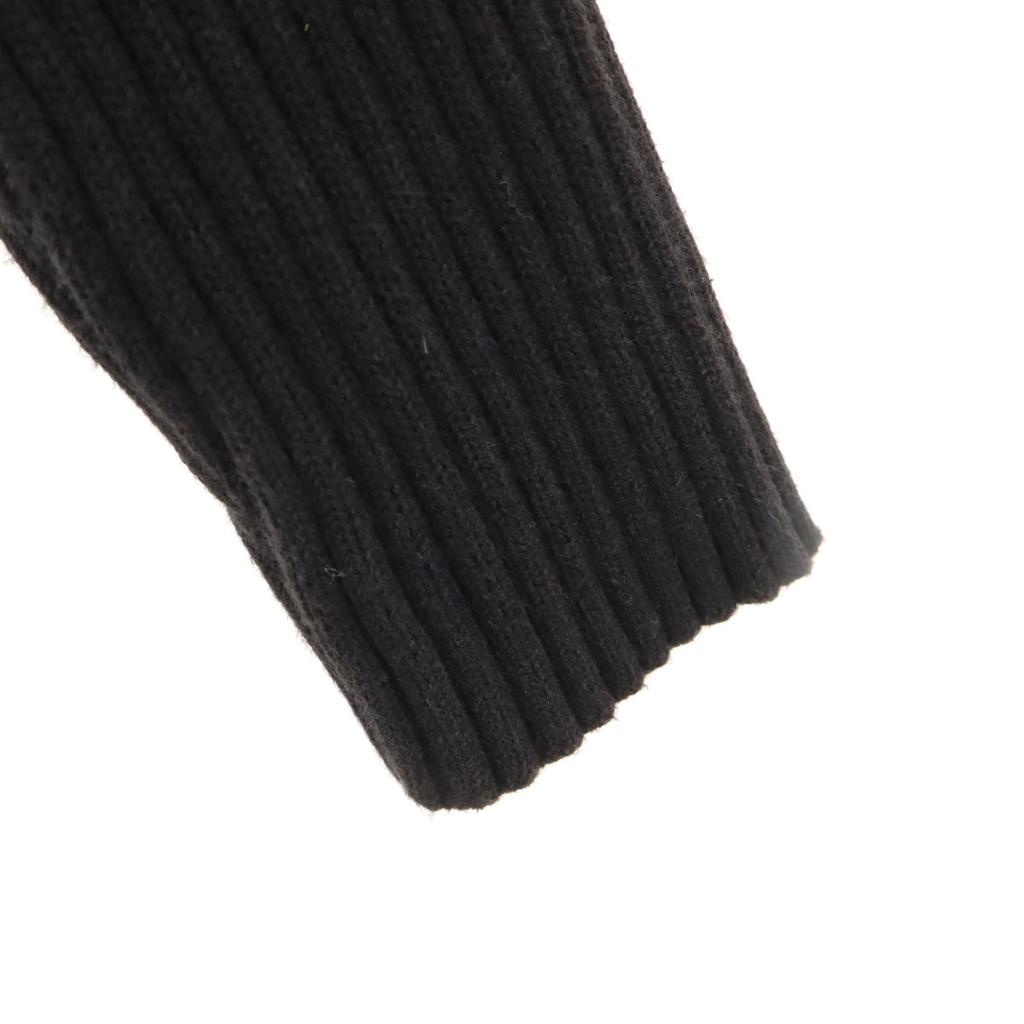 Armani Exchange 90s Old Long Sleeve Rib Knit L Black Sweater Women Used