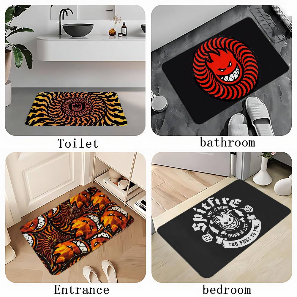S-SpitfireS Floor Mats Home Laundry Rug Carpet For Living Room Decor Lounge Area Anti-slip Foot Mat Entrance Doormat