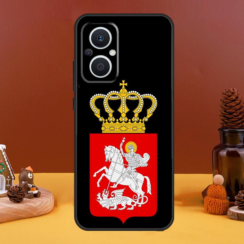 Georgia Flag Case For OPPO Reno 4Z 5Z 8T 10 Pro 11 F 4 6 7 8 5 Lite OPPO Find X6 X5 Pro X2 X3 Lite Cover