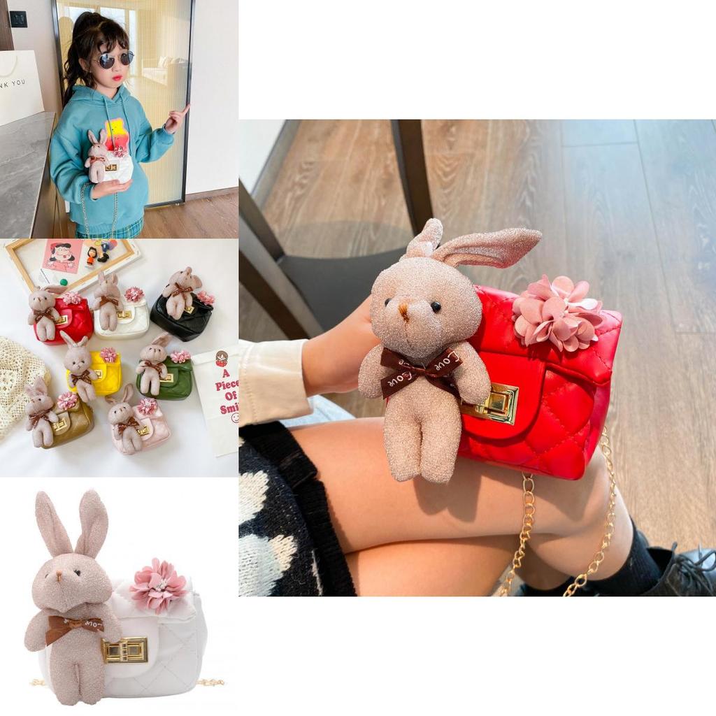 Mini Childrens Fashion Bunny Backpack With Zipper Pocket For Casual Wear