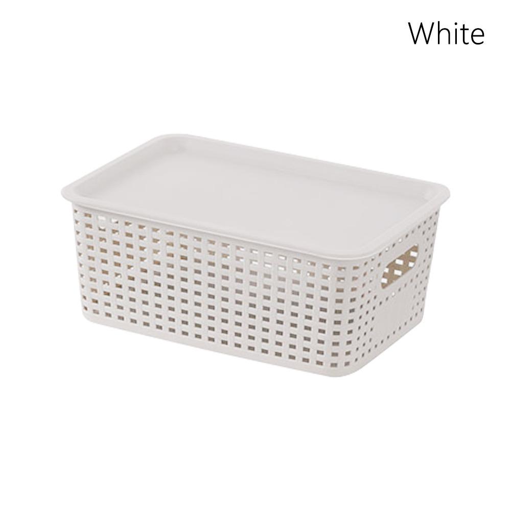 Large Capacity Storage Basket Plastic Seasoning Bottle Organizer Storage Box Home Decoration