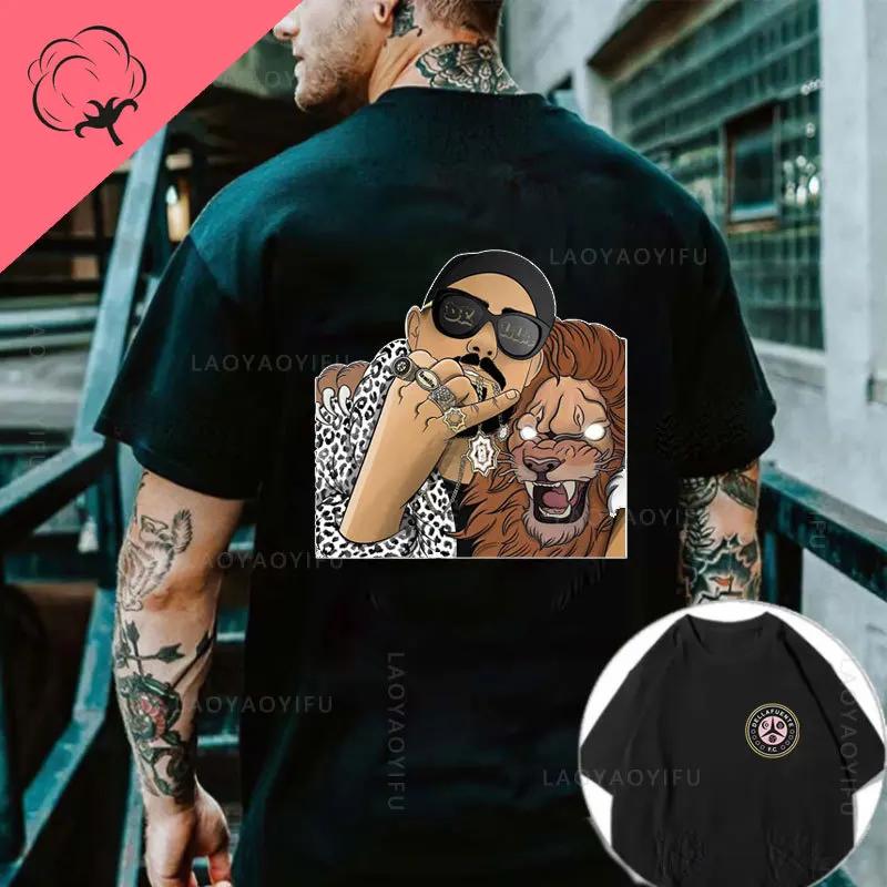 Dellafuente Men Women 100cotton Printed Hip Hop Korean Fashion Streetwear Mens Clothes Y2k Shirt Mens Tshirts Graphic T Shirts