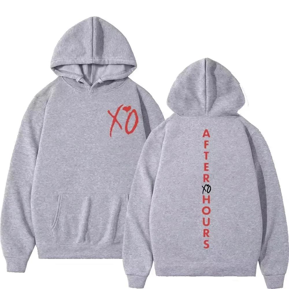 In Gothic Double Sided Printed Streetwear Women Ghostface Graphic Hoodie Fleece Long Sleeve Sweatshirts