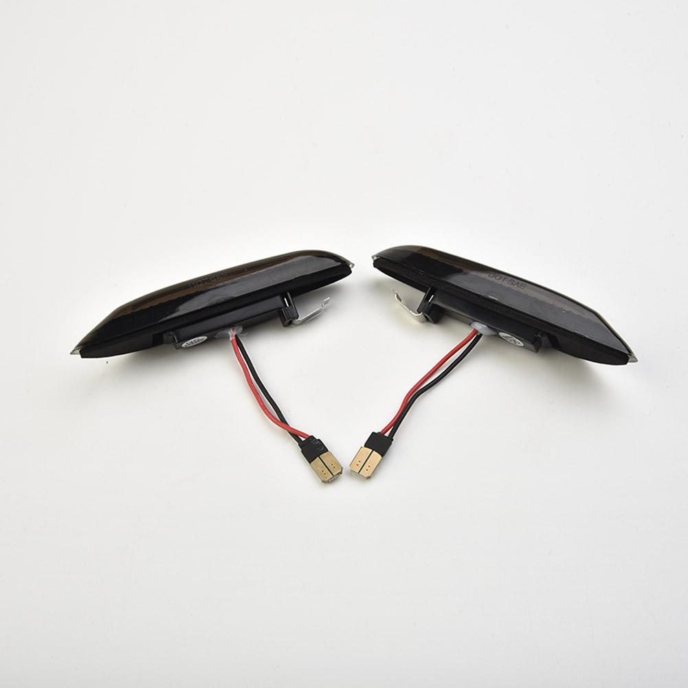 Car Turn Signal Dynamic LED Smoke/ Black Lens 3000K L11.5*W2.5*H2.7cm Light PC+ABS DC 12V High Quality 2024 NEW