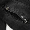 2024 Unisex Paris Runway Denim Jacket with Rivets & Eyelets