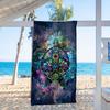 Serviette de Plage Tortue de Mer Aquarelle Pour Hommes et Femmes Extra Large Serviettes de Piscine Natation Bain Serviette de Chaise Longue Serviettes de Plage
