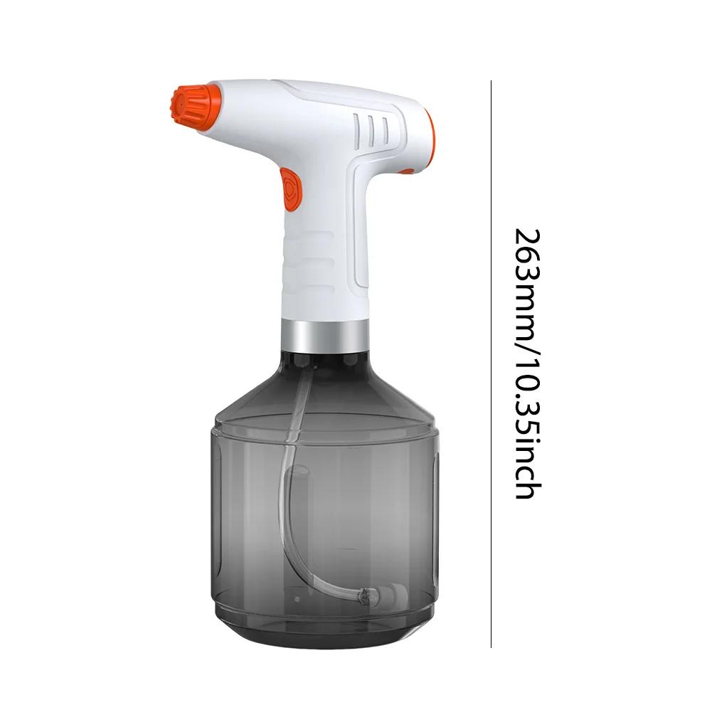 2L/0.9L PET Spray Bottle 1200mah Battery Household Watering Bottle 8h Working Time 360 Degree Rotating Nozzle for Garden Park