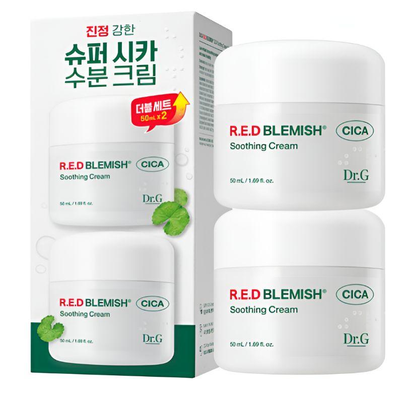 

Dr.G Red Blemish Cica Soothing Cream 50ml × 2