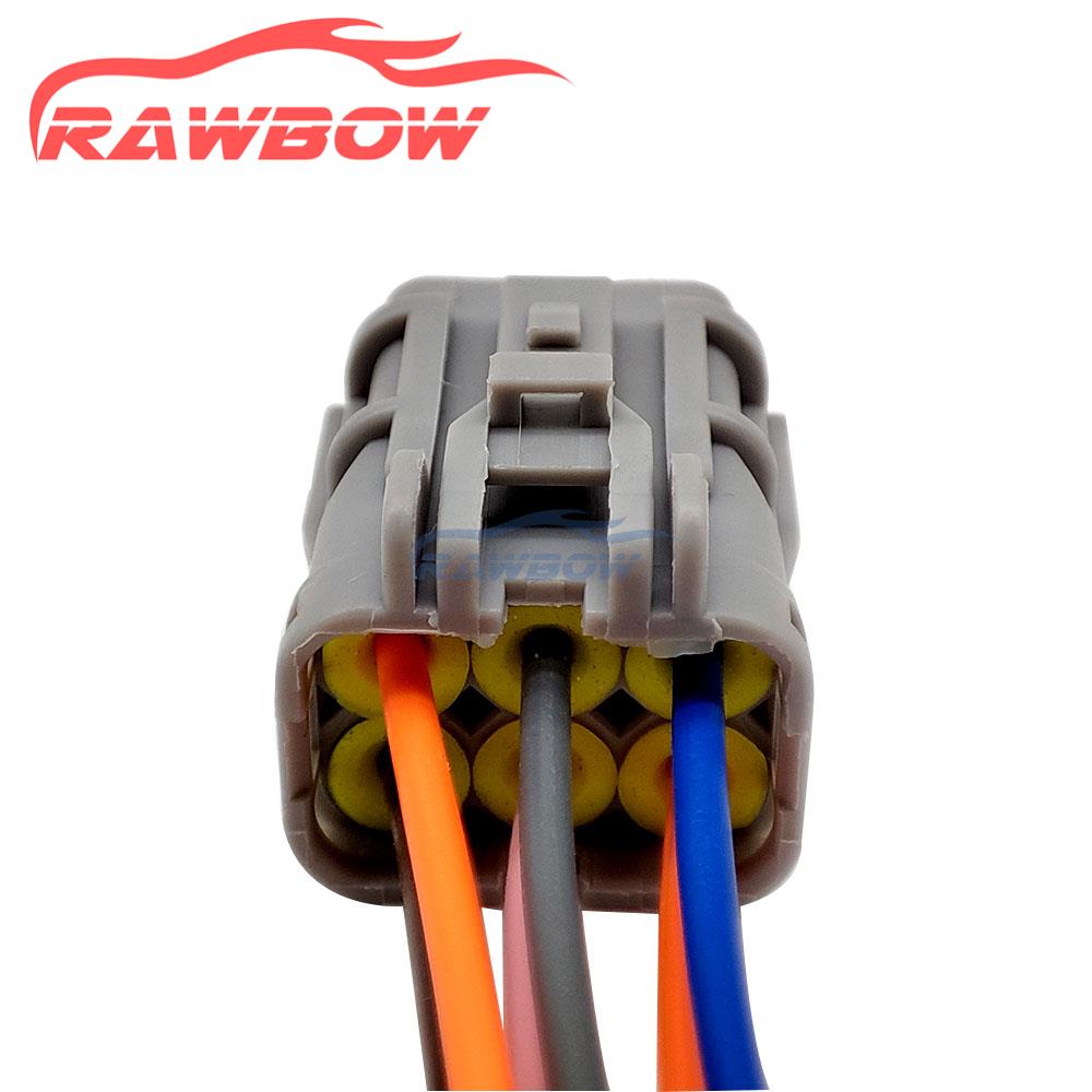 1/5/10 PCS For 6 Way Fuel Pump Flange Harness Connector Plug For Hyundai Tucson Kia Sportage Sorento 2.5 CRDI 2002-20090090-636