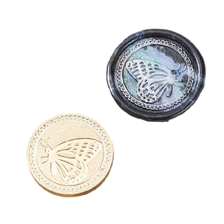 Butterfly Series Sealing Wax Stamp Wax Seal Stamp for Envelope Cards Decorations