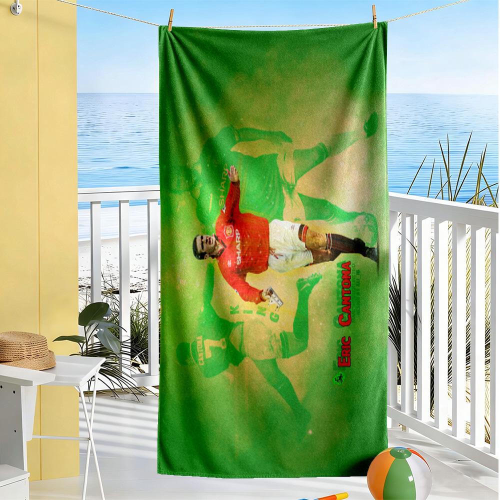 Goalkeeper Action Beach Towel Quick-Dry Soft Microfiber Comfortable Lightweight