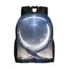 1Piece Galactic Adventure New School Year Handbag Destinies Sci-Fi Game Fan College Student  Backpack