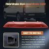 FZJDSD Third 3rd Brake Tail Light Center High Mount Stop Light LED Compatible with Ford Transit 150 Transit 250 Transit 350 2015 2016 2017 2018 2019