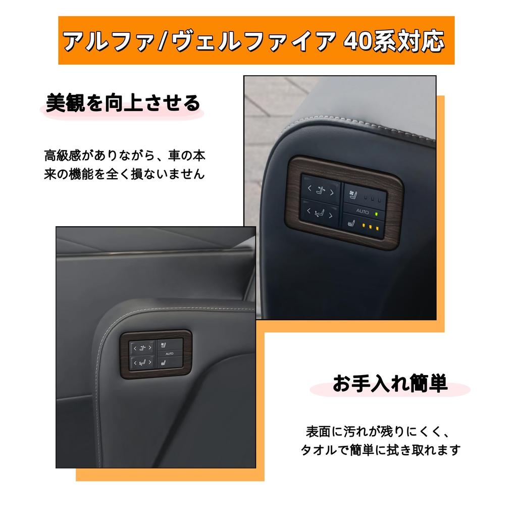Kylorune Compatible with the new Alphard/Vellfire 40 series Accessories 2nd