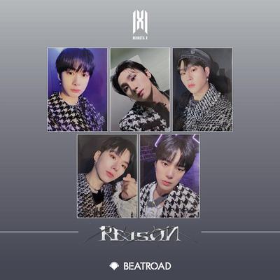 (5pcs Set) Monsta X 12th Mini Album - Reason [Beatroad Photocard]