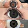 1 Pair New ALPS Contact Lenses for Eyes Color Lens Black Blue Pupils Contacts 14.5mm