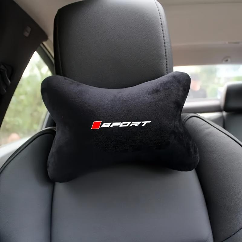 2Pcs Car Neck Headrest Neck Pillows Support Cushion Auto Interior Accessories for Comfortable Relax Suitable Various Car Models