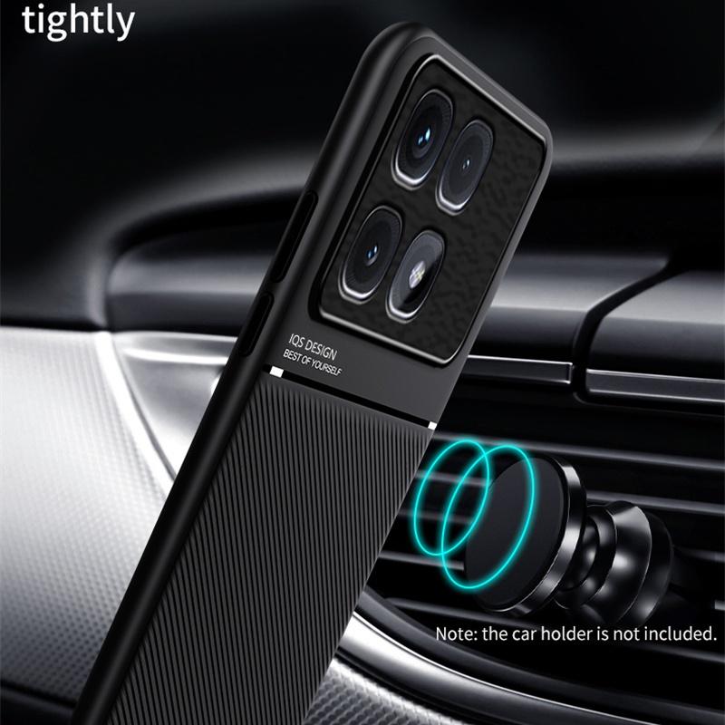 For Redmi K70 Ultra 5G Case Magnetic Holder Leather Phone Case for Redmi K70Ultra K 70 Ultra Soft Silicone Protective Back Cover