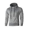 New Spring and Autumn Men's Fleece Hooded Sweatshirt Youth Trendy Pullover Men's Slim Sweatshirt