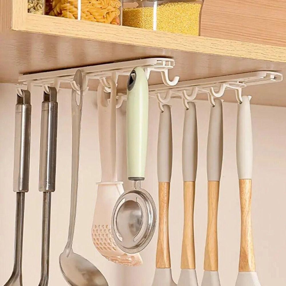 

Настенная вешалка для хранения нижнего белья, выдвижная сушилка для одежды, прочный двухрядный крючок для дома