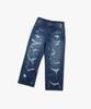 Seleuji Distressed Denim Pants V21 Blue