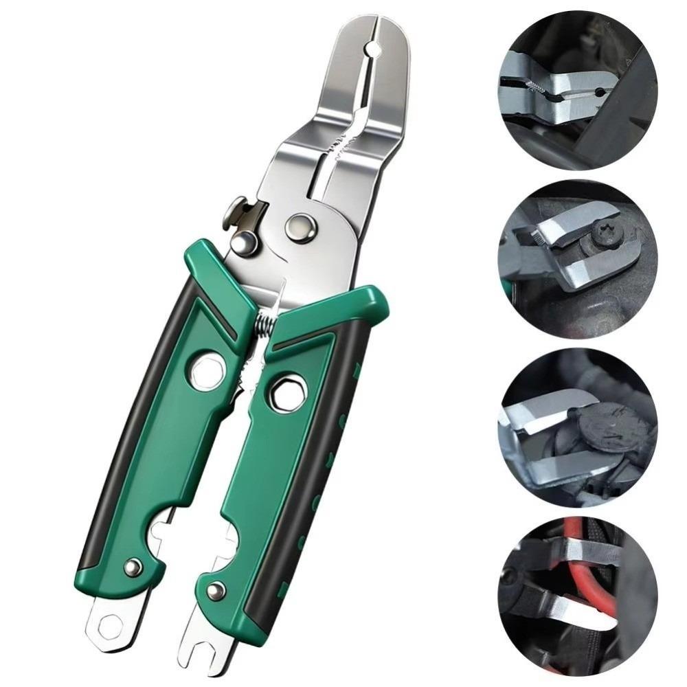 Multi-functional Car Fastener Removal Pliers High-efficiency Heavy Duty Automotive Plier Panel Clip V Shape Car Clip Plier