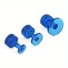 9pcs/set 3 Sizes Car Dent Repair Tools Paintless Dent Puller Kit Auto Body Paint Suction Cup Adhesive Blue Glue Tabs