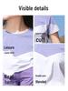 Women's Quick-Dry Color Block Short Sleeve T-Shirt - Slimming, Moisture-Wicking & Breathable for Outdoor & Casual Wear