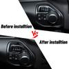 Carbon Fiber Console Gear Shift Indicator Trim Sticker For Dodge Ram 1500 2018+