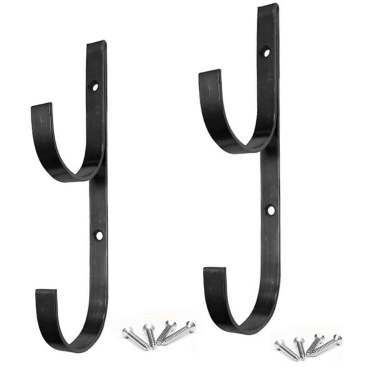 Swimming Pool Pole Holder Net Brush Pool Hooks Pool Pole Hangers For Outdoors & Indoors Pools Telescopic Poles Leaf Rakes