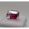 Emerald Cut Natural Pitambari Sapphire Bi-Color 16+ Ct Fabulous Gemstone
