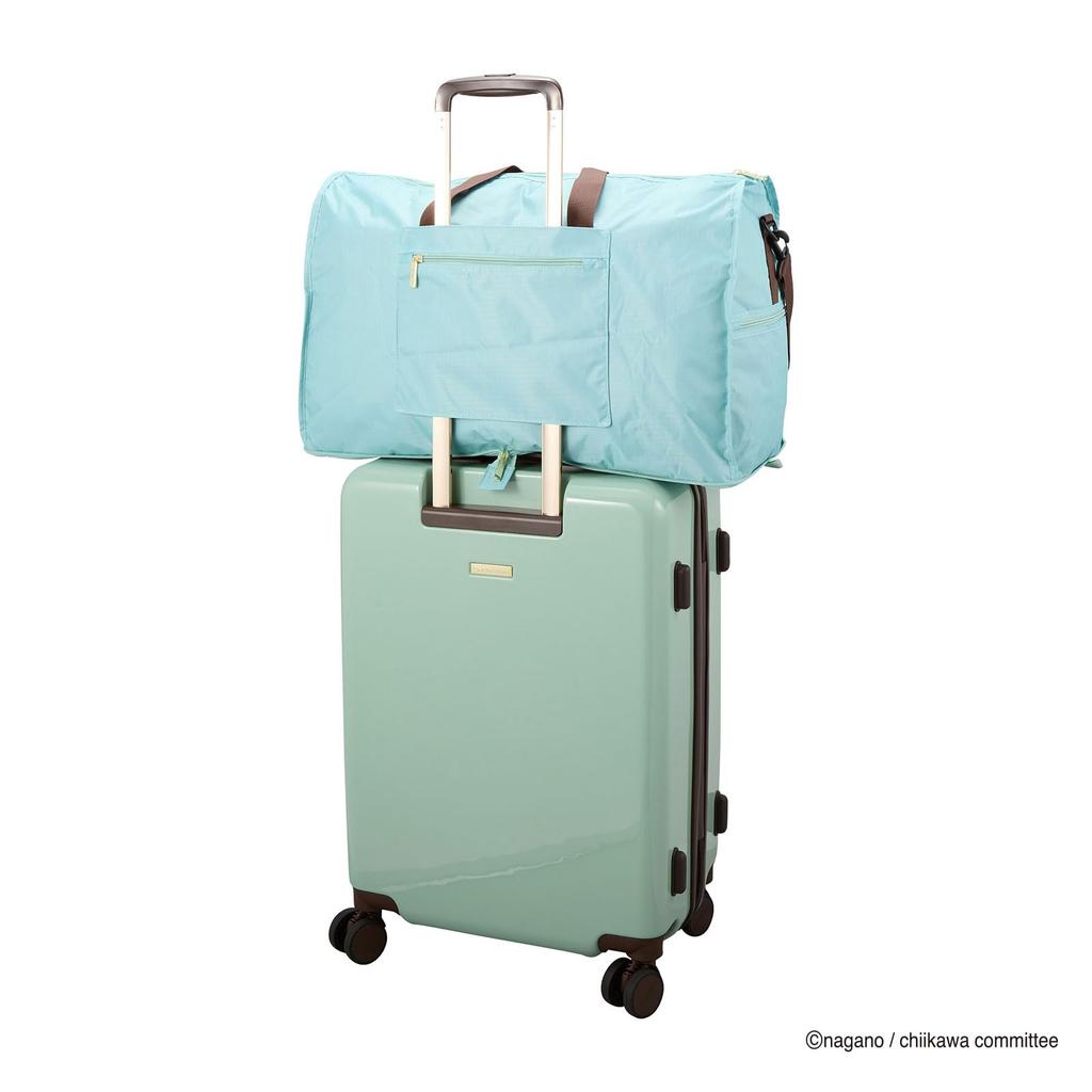 Foldable Boston Large 38L Compatible with with Shoulder HPL0004 Mint Circle Bag, Chiikawa, Size, Capacity, Carry-on Suitcases, Strap, CH2.