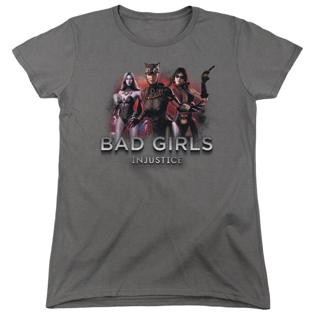 Injustice Gods Among Us  Bad Girls  Women s T-Shirt L