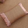 Cool & Comfortable Ice Silk Pillowcase - Summer Rattan Envelope Style for Single/Double Pillow
