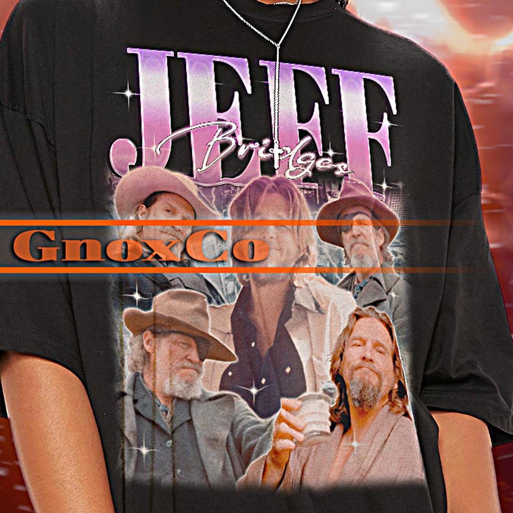JEFF BRIDGES Shirt, Jeff Bridges Vintage Tshirt, Jeff Bridges Fan Tees, Jeff Bridges Retro 90s Sweater, Jeff Bridges Merch Gift #ari