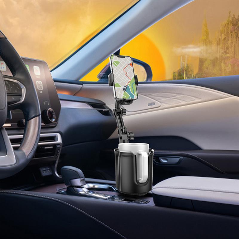 Am Fahrzeug montierter Getränkehalter Fahrzeug-Getränkehaltereinsatz Kaffee-Flaschenhalter Auto-Lebensmittelaufbewahrungsbehälter für SUVs Passend für Trinkbecher